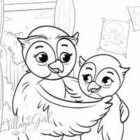 Owl Always Love You Coloring Book: 32 Page Interactive Book for Kids