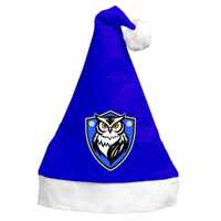 Owls Large Crest Unofficial Santa Hat Merchandise Printed Logo