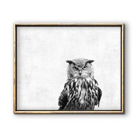 Owl Artwork, Owl Printable, Downloadable Prints, Bird Printable, Owl Art Black and White, Bird Wall 