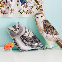 Large Owl Plushie- Choose One |  Screech Owl | Barn Owl | Bird  Pillow | Nature Home Decor|  Nursery