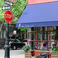 The Little Owl // West Village Print, New York City Print, NYC, NYC Art Print, NYC Photography, Red 