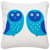 Owl Pillow Covers 18 x 18, Decorative Owls, Owl Decor
