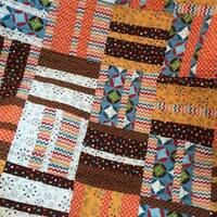 Baby Owl Quilt, Baby Boy Quilt, Brown, Blue, Orange, Chevron Quilt, Baby Blanket, PolkaDot Quilt, Ba