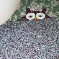Owl Blanket - made-to-order