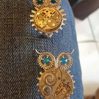 Steampunk Owls