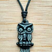 Owl Pendant | Owl Necklace |Animal Charm Jewelry | Symbol Of Wisdom And Education | Unique Gift I Ha