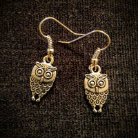 BOGO Silver Owl Earrings