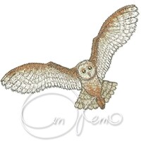 MACHINE EMBROIDERY FILE - Owl
