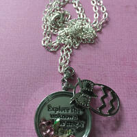 Owl Swarovski Crystal Necklace
