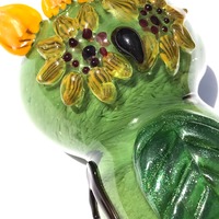 Made to Order Glass Pipe Botanical Owl