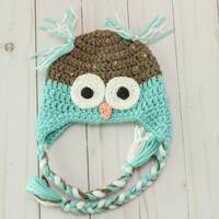 Crochet Baby Owl Hat, Crochet Baby Hat, Baby Hat, Owl Baby Hat, Owl Hat, Unique Baby Shower Gift