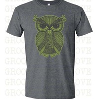 Owl Design Instant Download for Electronic Cutters Silhouette Cricut vinyl digital decal hippie boho