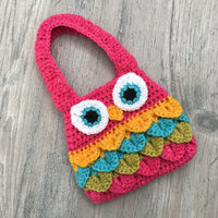 Owl Purse Crochet Pattern/ Owl Crochet Pattern/ Crochet Pattern Owl Purse/ Crochet Pattern Owl/ Kids