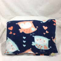 Owl fleece blanket/Owl Baby Blanket/Owl Infant Blanket/Owl Baby Shower Gift