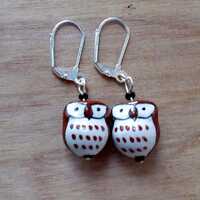 Handmade Owl Earrings