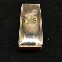 vintage cryptomeria hand carved small owl figure dimes store