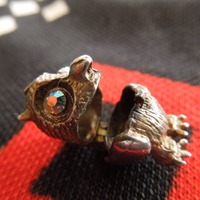 Sterling Opening Owl With Gem Set Eyes Sterling Silver Charm for Bracelet from Charmhuntress 04853