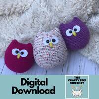 Bella Baby Owl Crochet Pattern: Beginner Amigurumi (Digital Download)