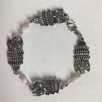 Pastel Owl Bracelet