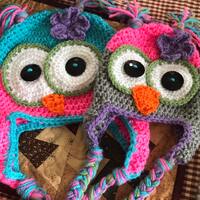 Owl Crochet Hats