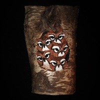 Owl Wood Carving Hand Carved and Sculpted Bird Art- OOAK -