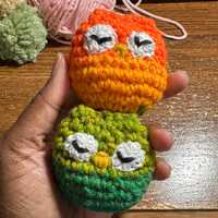 Baby Owl Crochet Plush Stress Ball