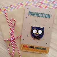 Pin's - Broche Hibou - Chouette / Hard Enamel Owl