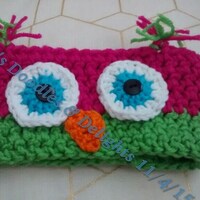 Character Earwarmers, Children’s Winter Accessories, Owl Gifts, Frog Gifts, Boston Terrier Gif