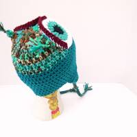 owl hat, crochet owl hat, girl owl hat, owl beanie, animal hat, crochet owl, made in oregon, Hallowe
