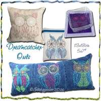 Dreamcatcher-Owls 13x18cm