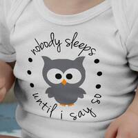 Baby Owl Svg, Baby Boy Owl, Baby Boy Funny Svg, Baby Owl Shower, Night Owl Svg, Night Owl Baby, Funn
