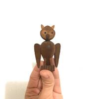 Mid Century Wood Owl