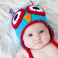 Crochet Owl Hat - Crochet Baby Hat - Crochet Baby Cap - Baby Bonnet - Owl Cap - Woodland Hat - Baby 