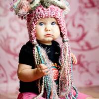 Pink fuzz Owl Hat Pattern, PDF Crochet Pattern, winter hat, Halloween hat, Christmas owl hat, croche