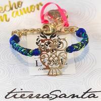 TIERRA SANTA OWL Gold dipped Bracelet