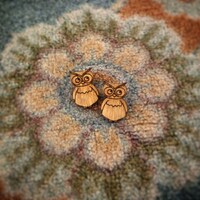 Cute Owl Stud Earrings