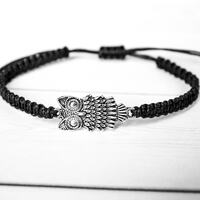 Owl Bracelet - Fashionable Gift for Women or Men, Unique Gift, Animal Jewelry Owl Gift Ideas, Whimsi
