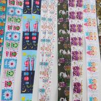 3 Yards -Owls #2 - Grosgrain Ribbon - Your Choice Style - Single Sided 7/8", 1"