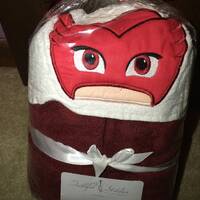 Owl Kid hooded bath/beach towel Free personalization