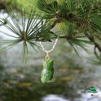 Jade Owl Pendant, Owl Charms, Owl Necklace, Good Luck Charm, Owl Jewelry