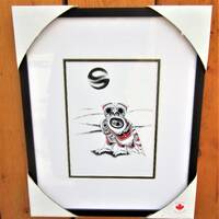 Northern Tuchone First Nation 'Snowy Owl' Contemporary Subarctic Pacific North West Native I
