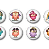 Animal Flair Pins, Animal Flair Buttons, Owl Flair Pins, Owl Flair Buttons, Owl, Owl Magnets, Owl Fl