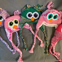 Children’s Owl Hats