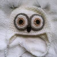 Snowy owl hat