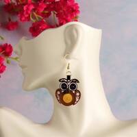 Quilled Paper Owl Earrings