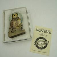 Stosich Woodlock Owls Jigsaw Puzzle, Handmade and stained, perfect condition