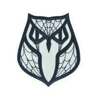 Owl Halloween Applique Machine Embroidery Design 4x4'' Hoop