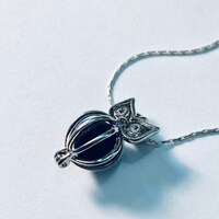 Owl Essential Oil Diffuser Necklace - Aromatherapy Jewelry