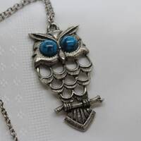 Boho Chic Owl Pendent Necklace