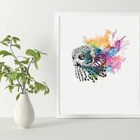 Laughing Owl Art Print